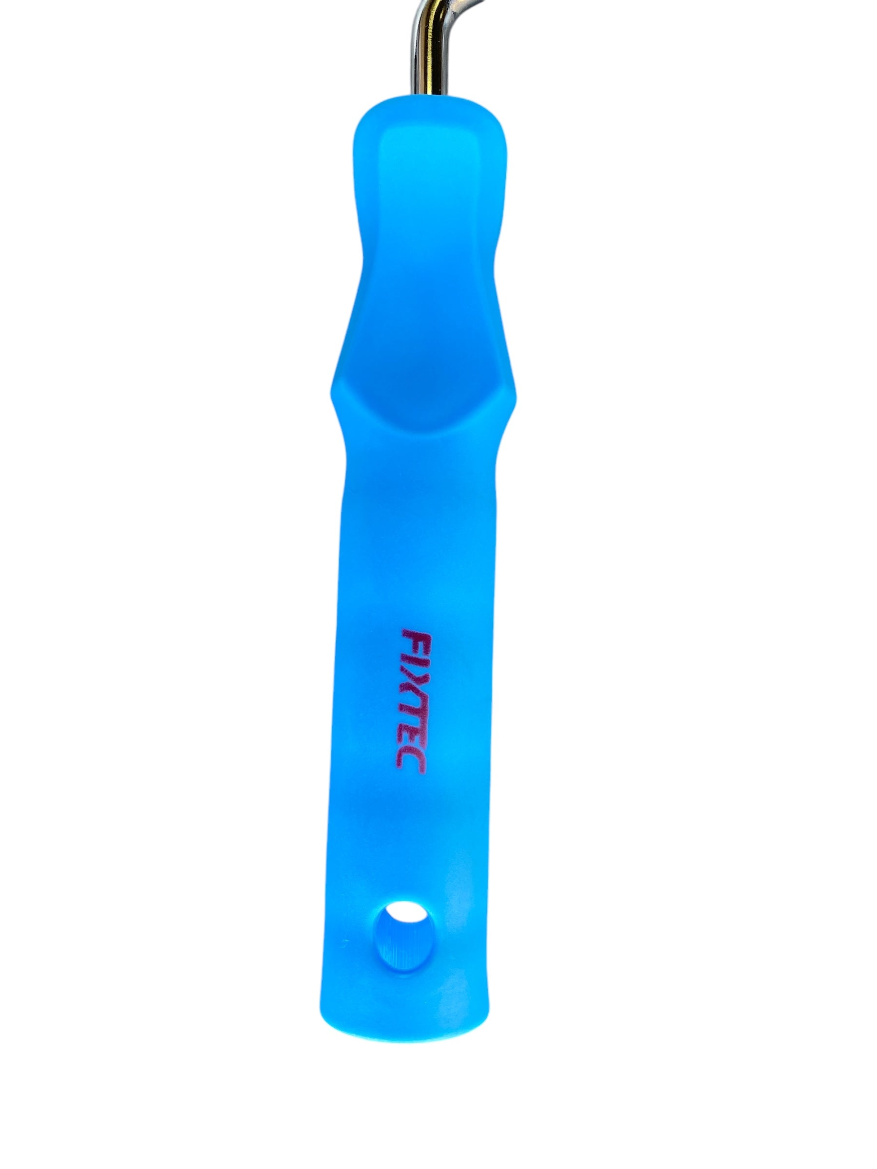 Blue tool with 'Fyxtec' branding on a white background