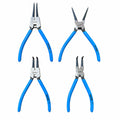 Fixtec 4 Piece 7" 175mm Industrial Circlip Pliers Set