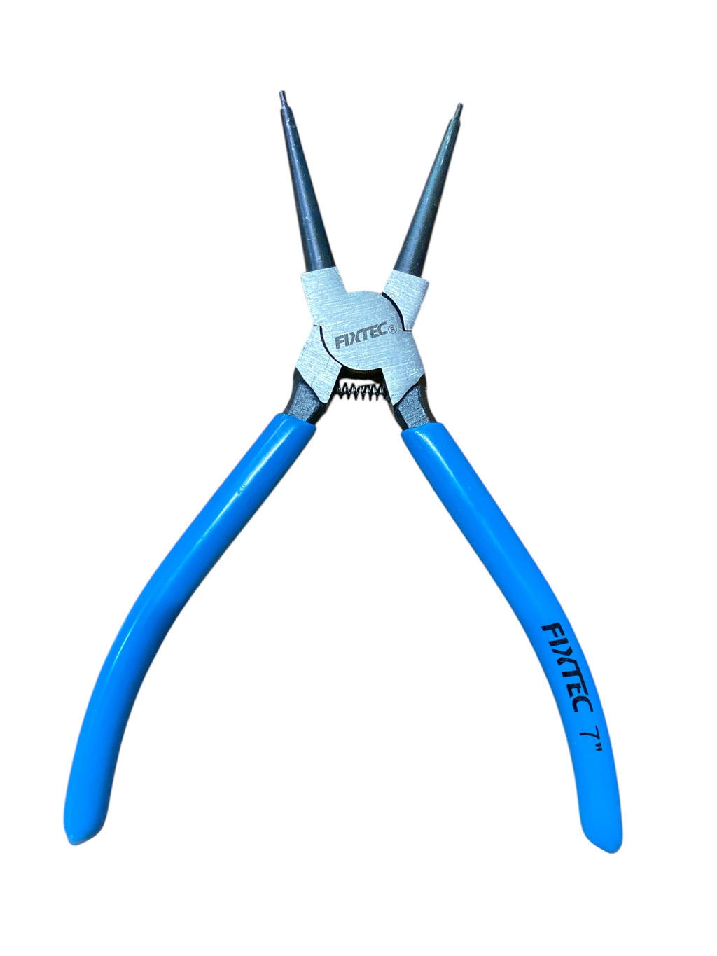 Blue pliers with 'Fintec' branding on a white background