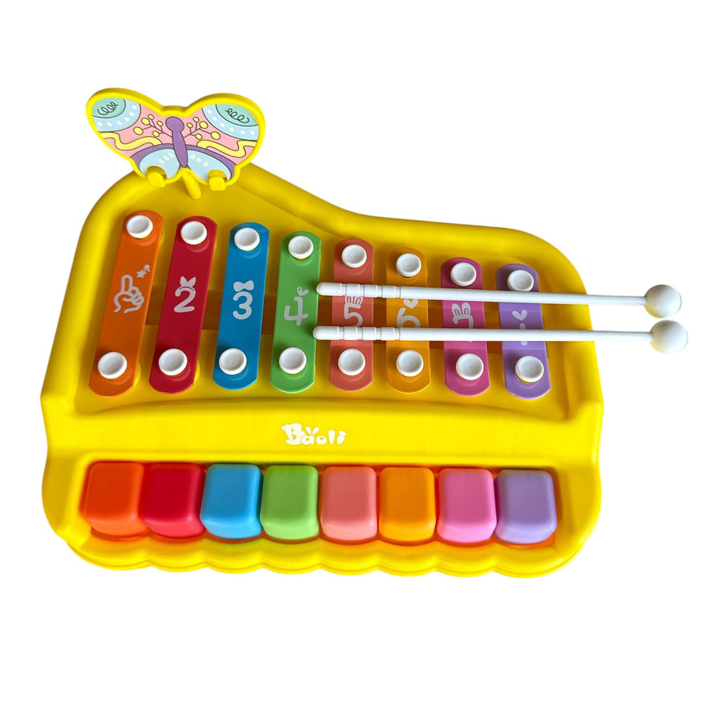 Baoli 2 in 1 Piano Xylophone - 8 Key