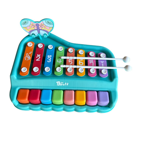 Baoli 2 in 1 Piano Xylophone - 8 Key
