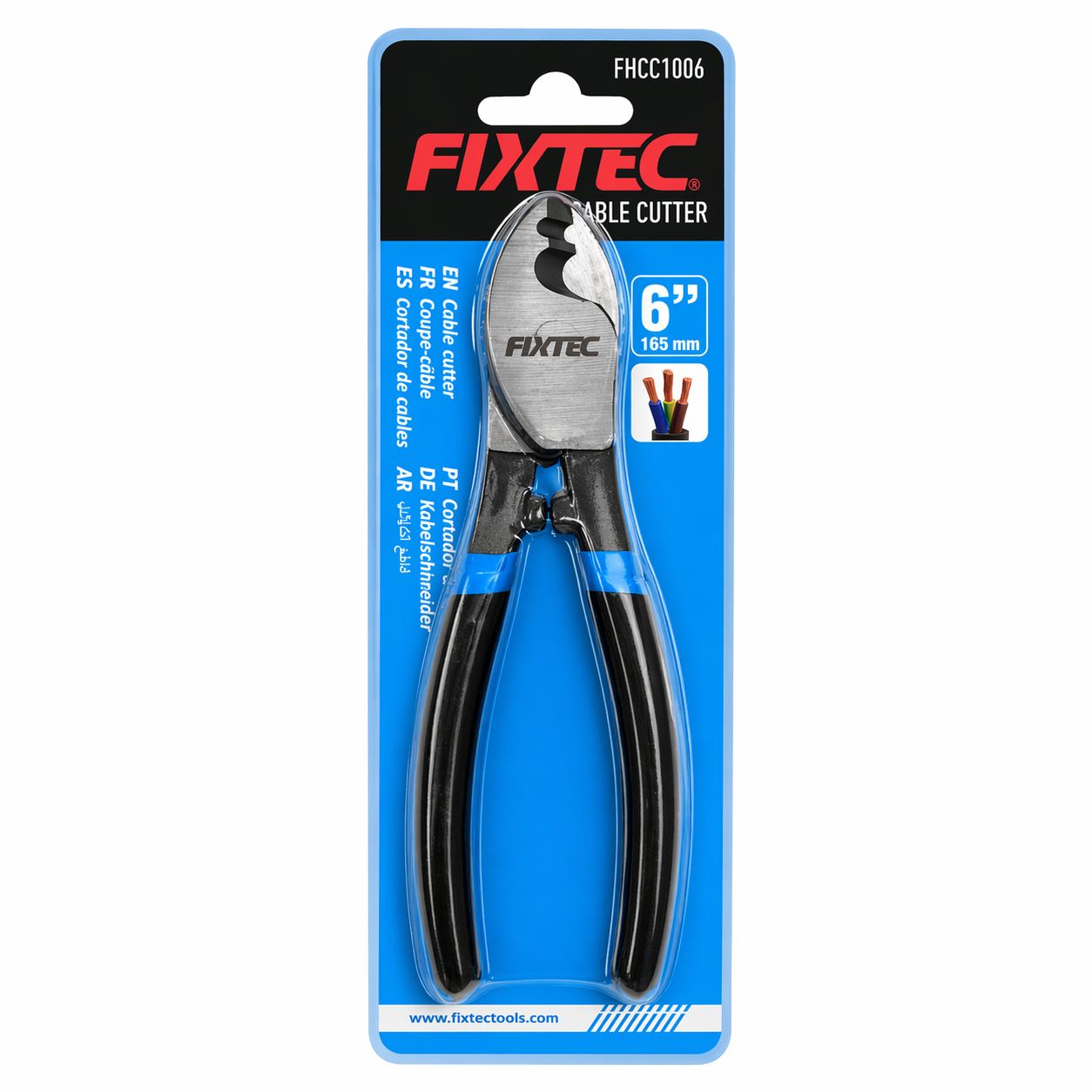 Fixtec cable cutter in packaging on a white background