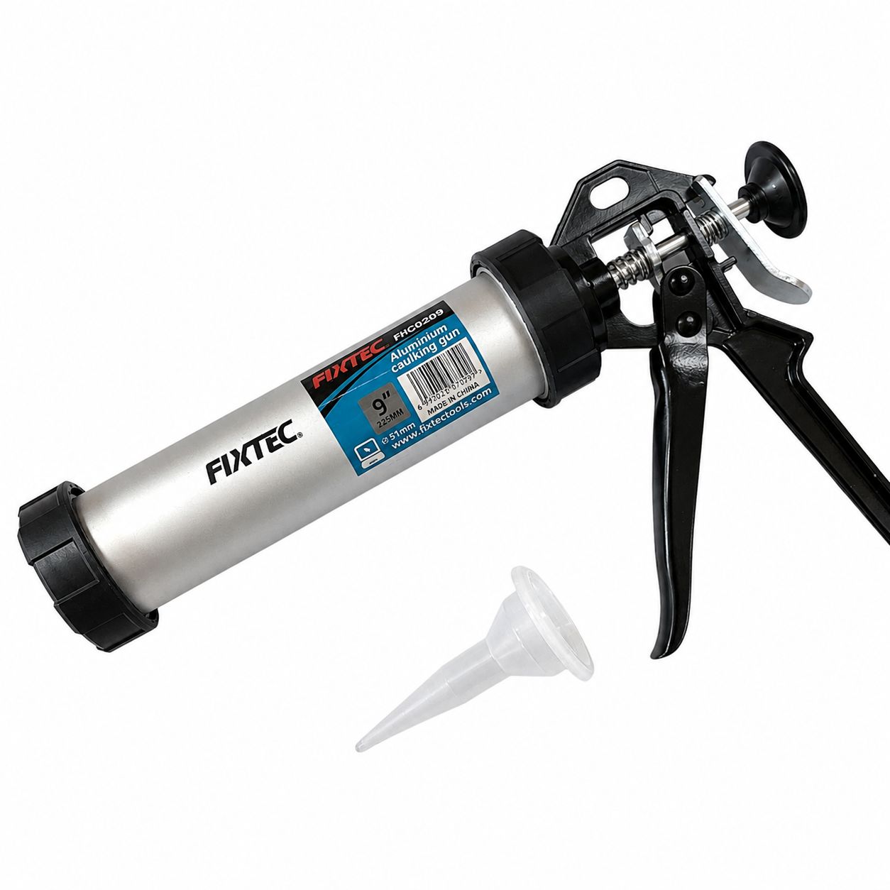 Fixtec 9" 235mm Aluminium Caulking Gun