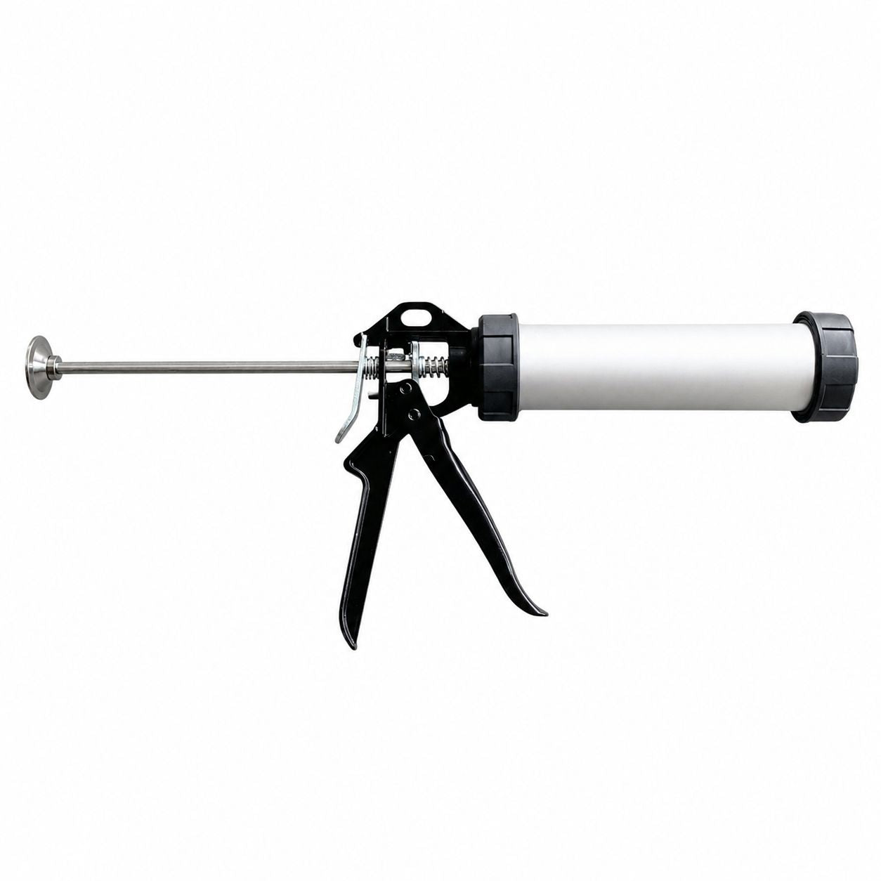  Caulking gun on a white background