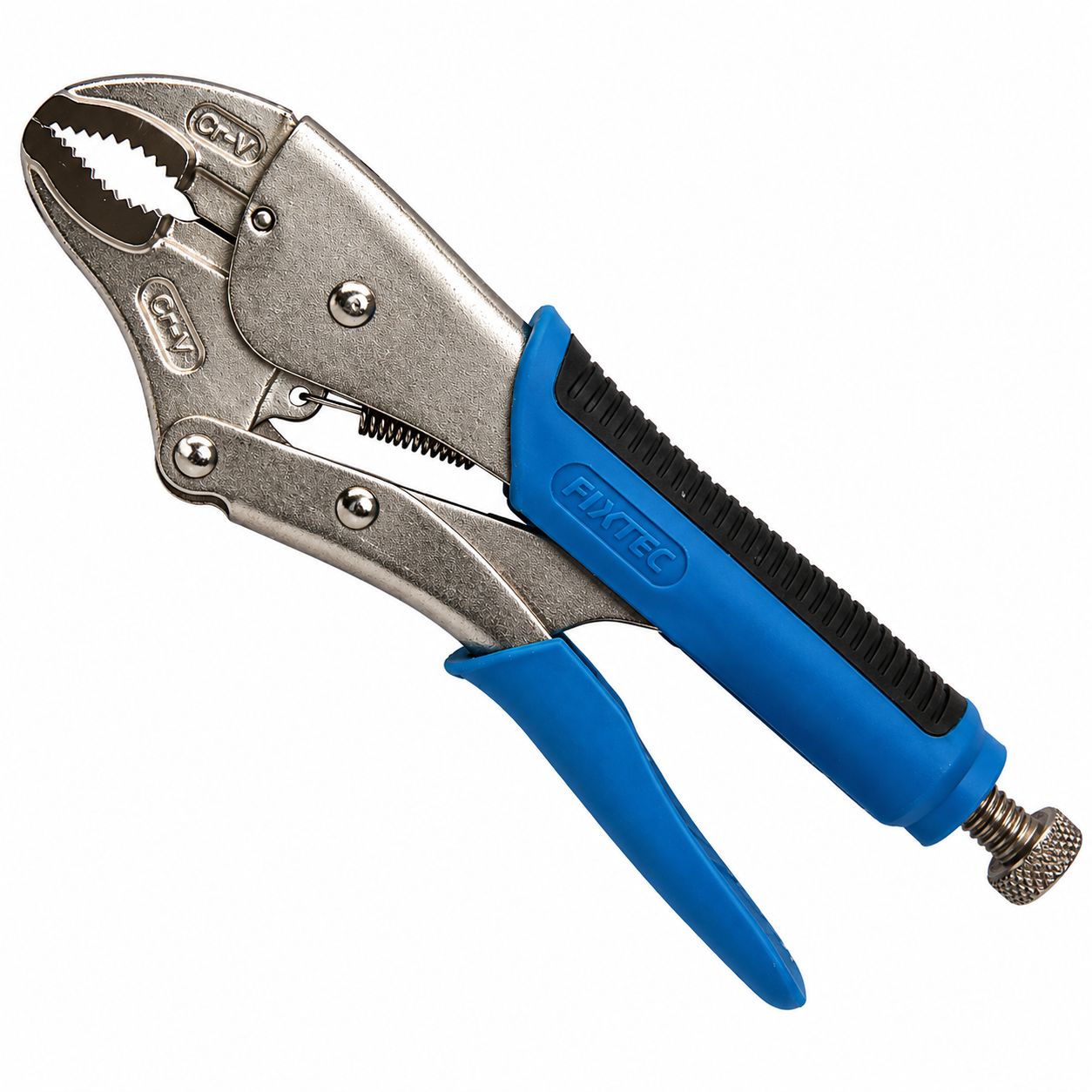 Fixtec 10" 250mm Industrial Curved Jaw Locking Pliers