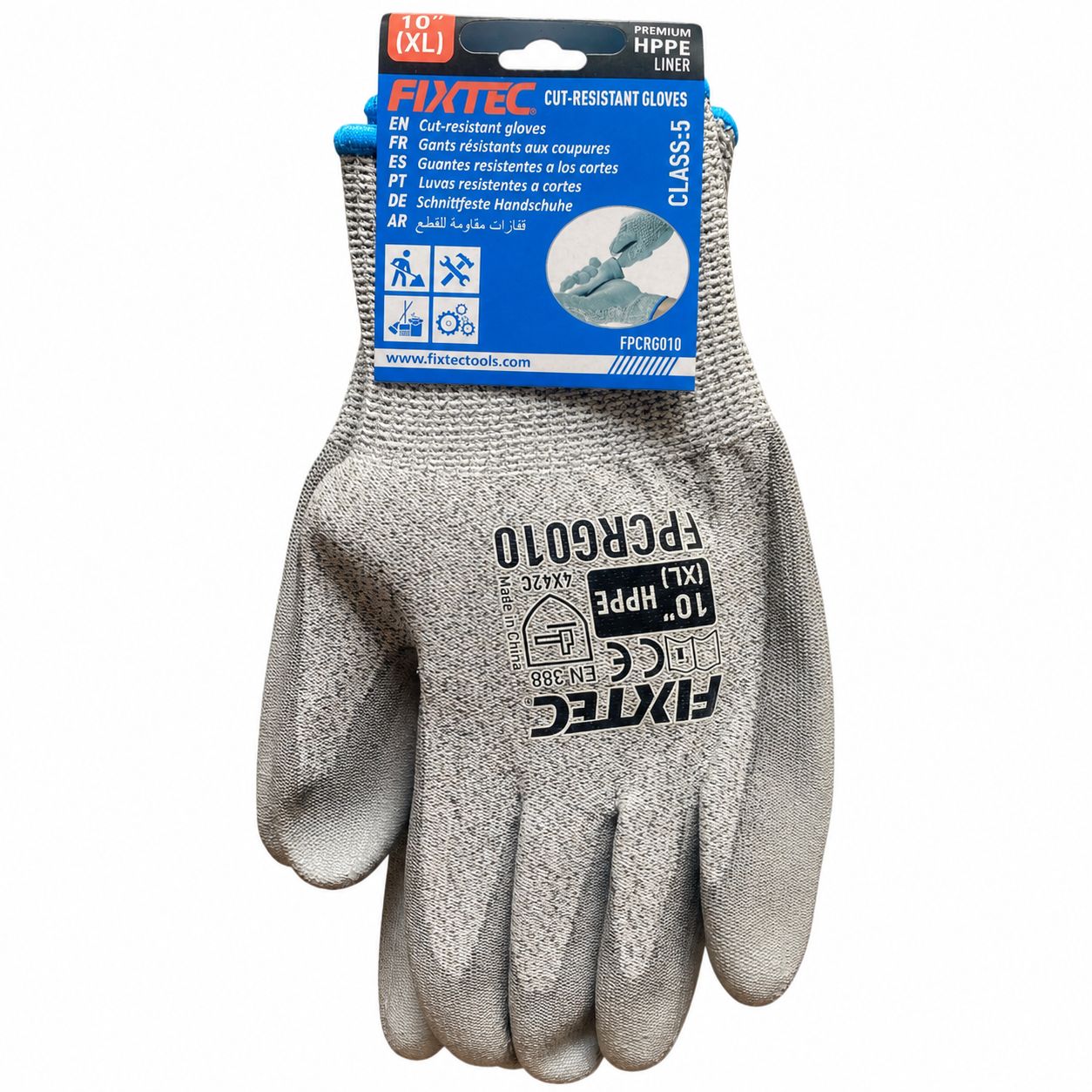 Fixtec Industrial Cut-Resistant Gloves