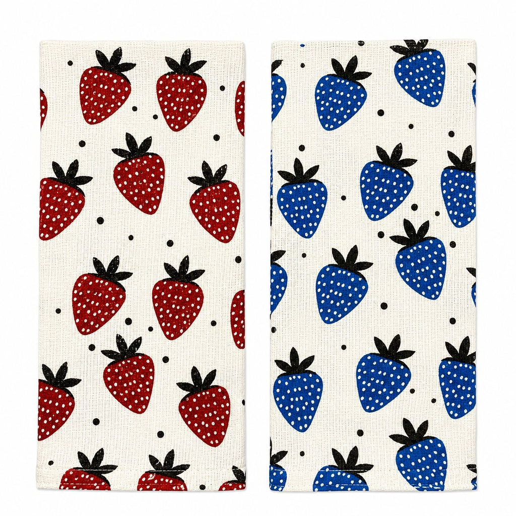Blossom Dish Cloths Strawberry - 2 Pack