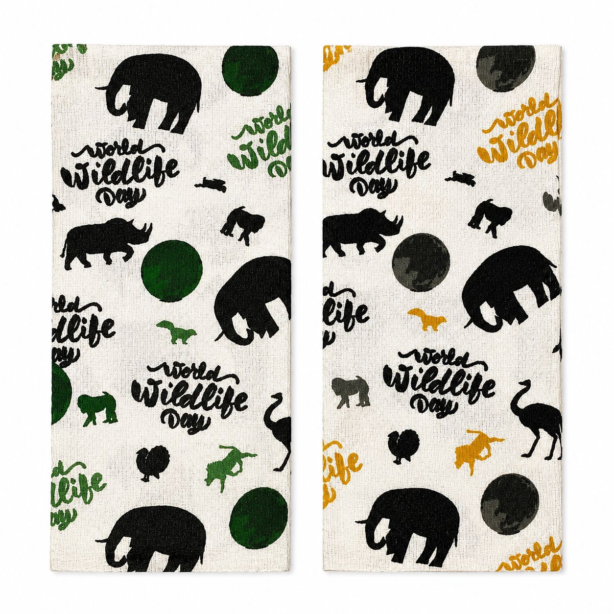 Blossom Dish Cloths Wildlife - 2 Pack