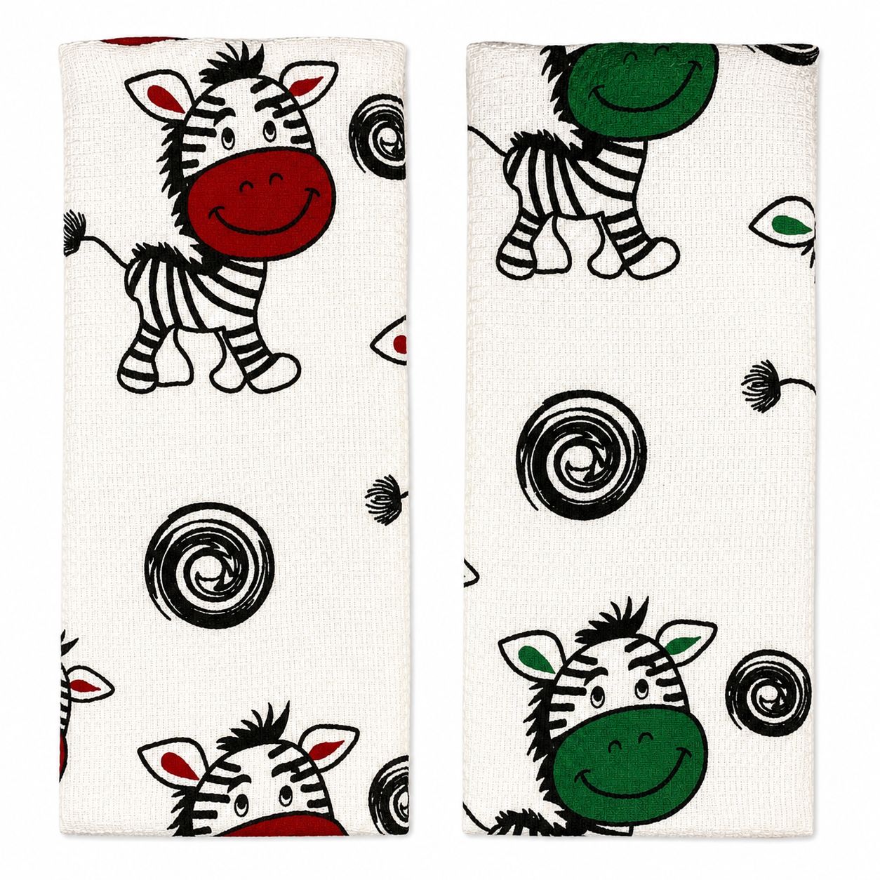 Blossom Dish Cloths Zebra - 2 Pack