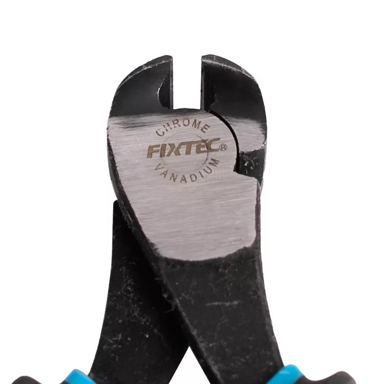 Pair of black wire cutters with 'Fixtec' branding on a white background