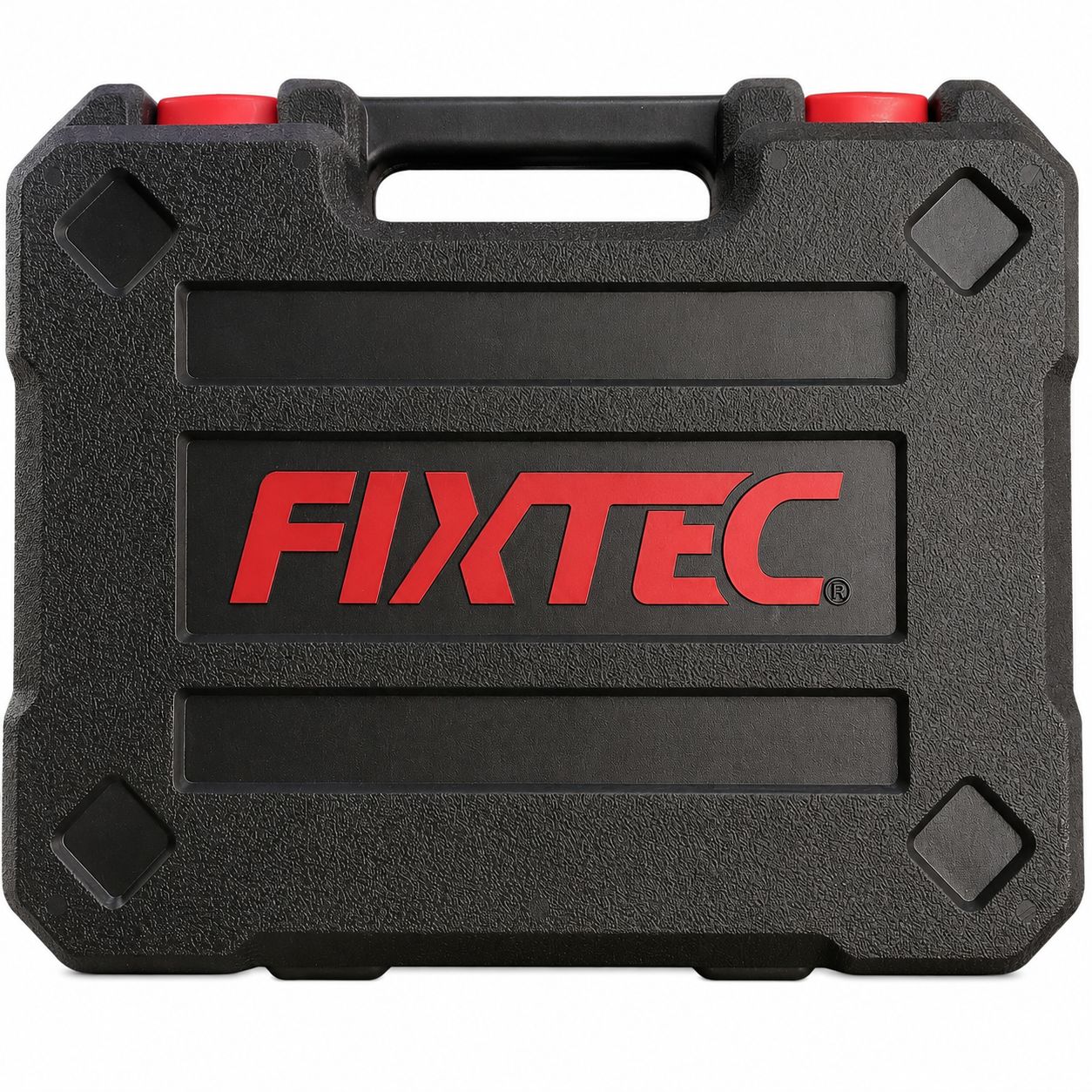 Black tool case with red 'FIXTEC' logo on a white background