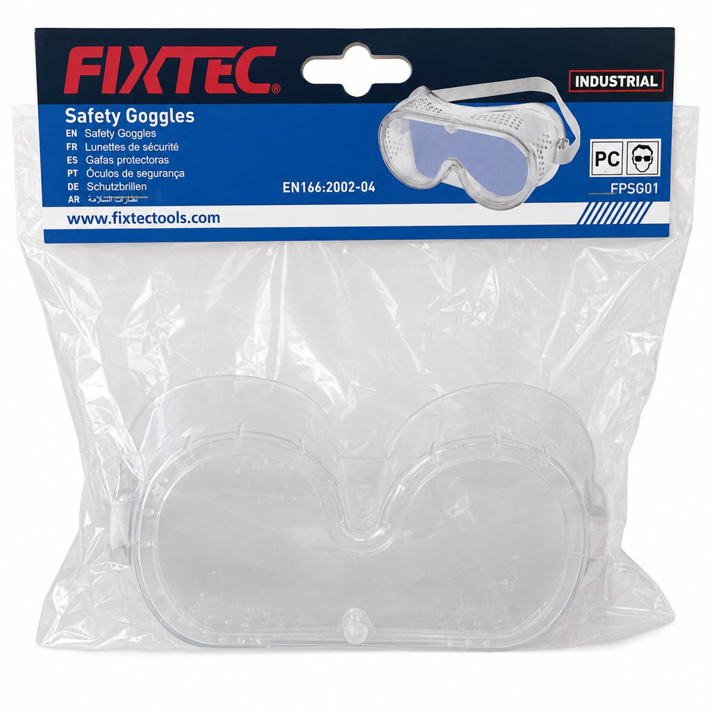 Fixtec Industrial PVC Safety Goggles