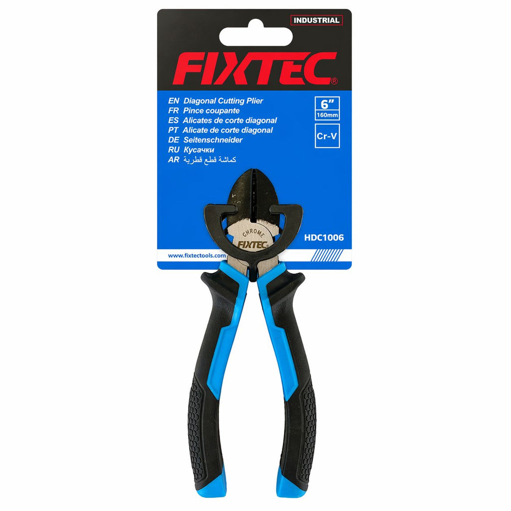 FIXTEC diagonal cutting pliers on a white background