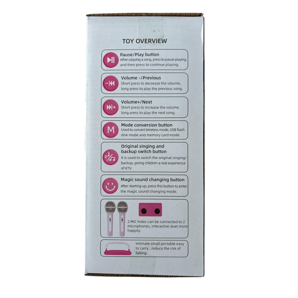 Instructions for a toy on a white background