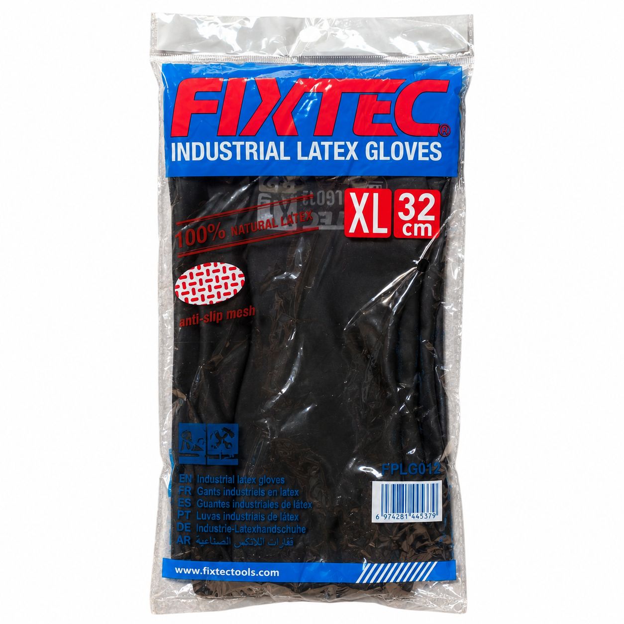 Fixtec Industrial Latex Gloves