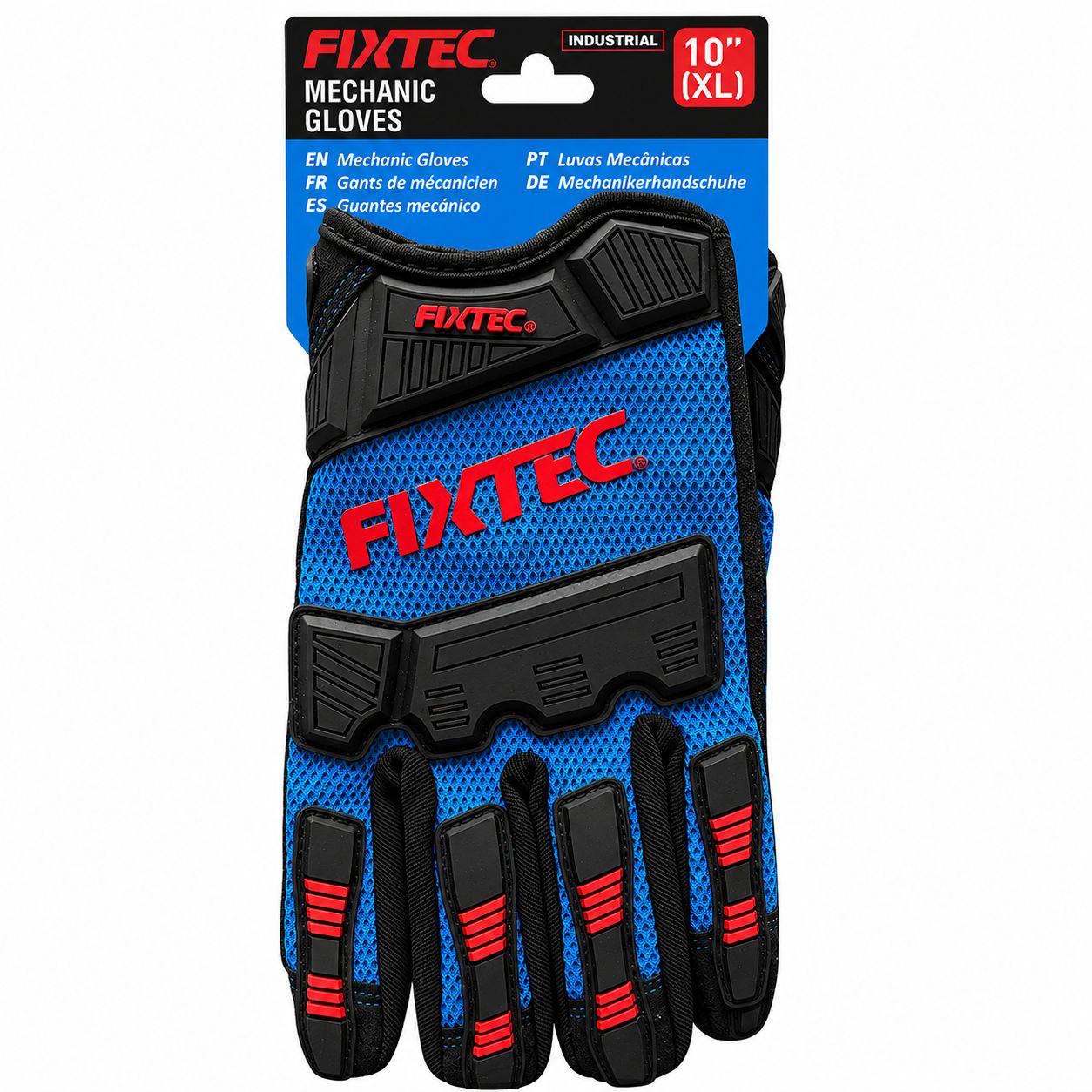 Fixtec Industrial Mechanic Gloves Reinforced Finger Tips