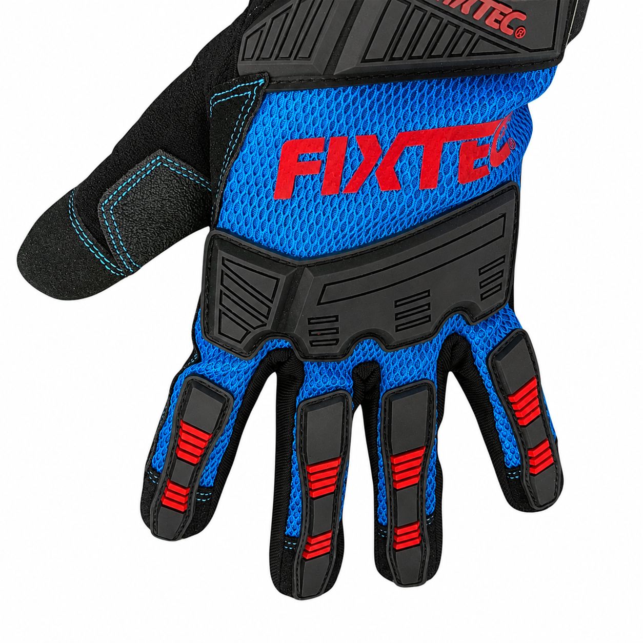 Fixtec Industrial Mechanic Gloves Reinforced Finger Tips