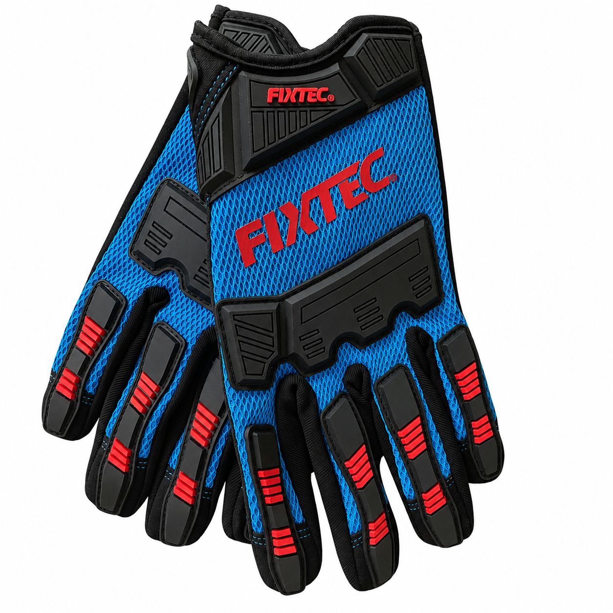 Fixtec Industrial Mechanic Gloves Reinforced Finger Tips