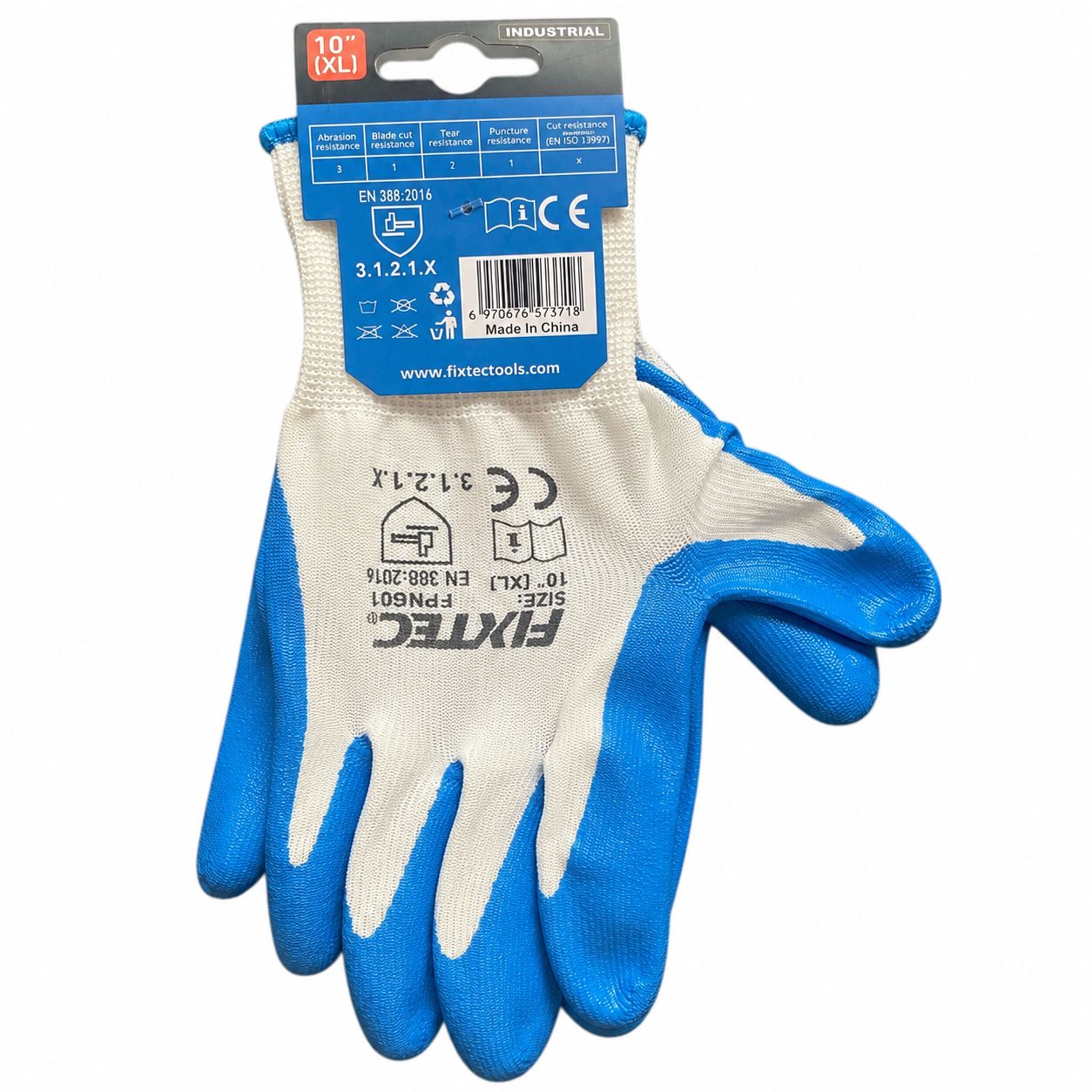 Fixtec Industrial Nitrile Gloves