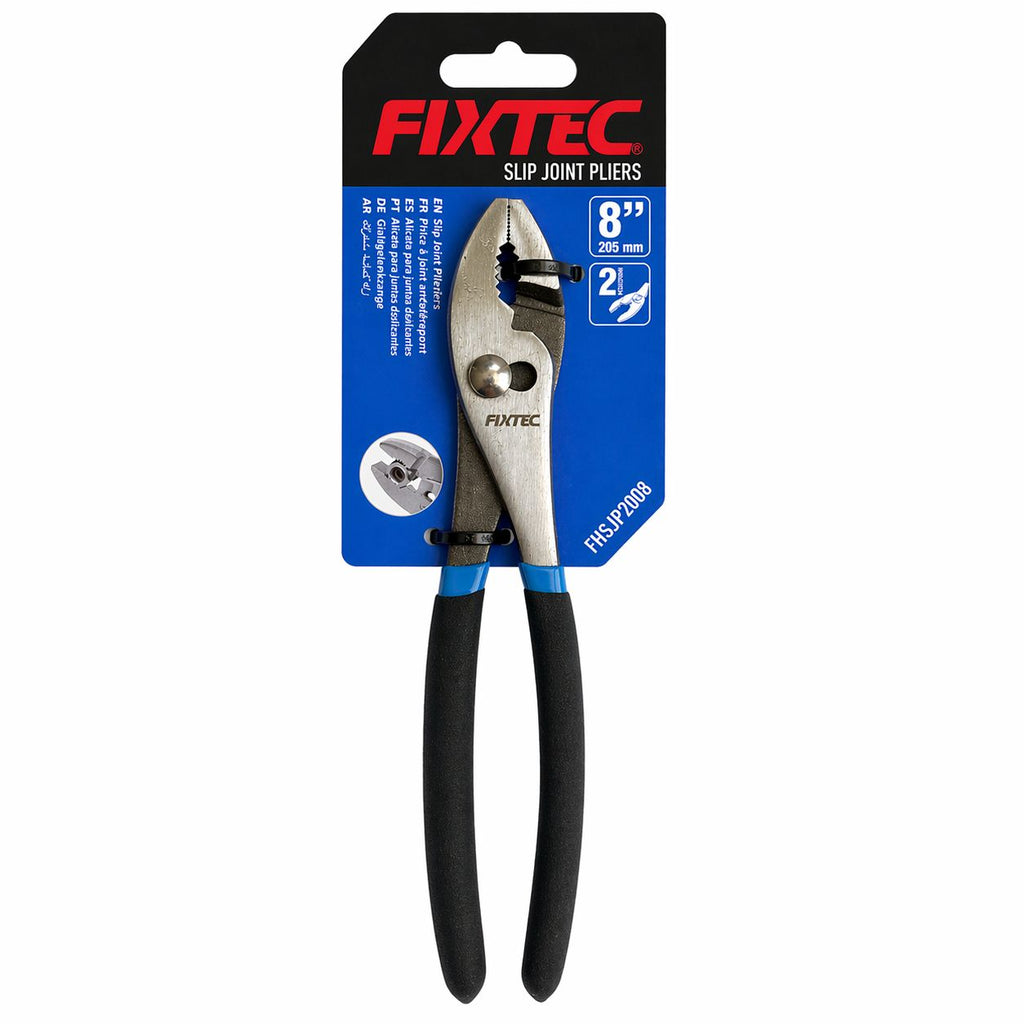 FIXTEC slip joint pliers on a white background
