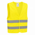 Fixtec XL Industrial Reflective Vest Yellow